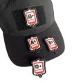 PVC  Emblem Blood Bag Blood Type Patch A+ B+ AB+ O+ POS Tactical Badge Patches with Hook Loop For Uniform Helmet Backpack. 
