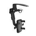 New Car Universal Clip Car Phone Holder 360 Degree Rotatable Retractable Phone Mount Stand For Dash Cam Smartphone Bracket.