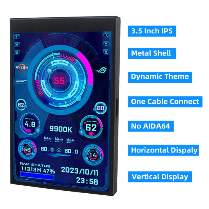 3.5%20Inch%20IPS%20Type-C%20Screen%20480*320%20Secondary%20Screen%20CPU%20GPU%20RAM%20HDD%20USB%20Monitor%20Freely%20AIDA64%20Mini%20Display%20-%20Image%202