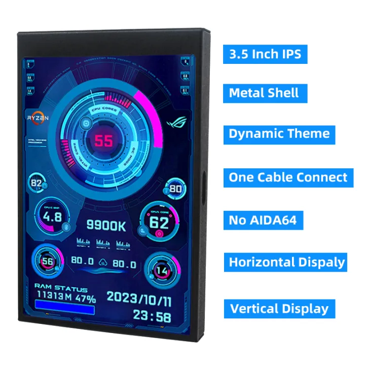 3.5%20Inch%20IPS%20Type-C%20Screen%20480*320%20Secondary%20Screen%20CPU%20GPU%20RAM%20HDD%20USB%20Monitor%20Freely%20AIDA64%20Mini%20Display%20-%20Image%202