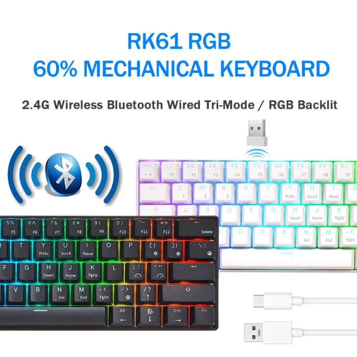 RK%20Royal%20Kludge%20RK61%202.4G%20Wireless%20Bluetooth%20Mechanical%20Keyboard%20Tri-mode%2061%20Keys%20RGB%20Backlit%20Mini%20Hot-swappable%20Gamer%20Keyboard%20-%20Image%204