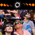 10-1PCS Solar Eclipse Glasses Safety Sun Viewing Paper Glasses.