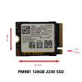 SAMSUNG SSD PM9B1 2230 128GB & PM991a 128G 2242 PCIe 3.0X4 &PM991a 2230 1T& PM9B1 PCIe4.0X4 256GB M.2 NVMe Solid State Drive. 