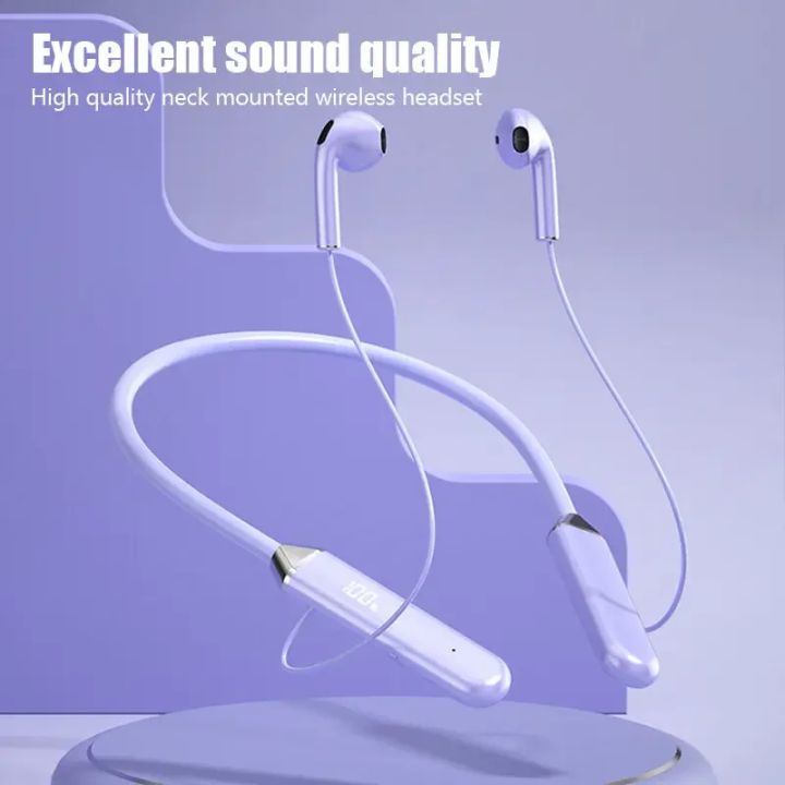 Neckband%20wireless%20connection%20compatible%205.2%20LED%20headphones%20High%20sound%20quality%20stereo%20power%20display%20Magnetic%20Bluetooth%20earphones%20-%20Image%202