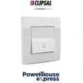 Vivace Bell Press, Door Bell, Doorbell Push Button, Doorbell Push Button Switch Wall Mounted 16AX Vivace Door Bell Press Button, Clipsal Switch, VIVACE-KB31BPB. 
