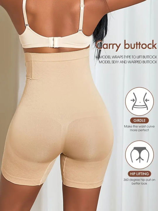 New%20Women%20Firm%20Tummy%20Control%20with%20Hook%20Butt%20Lifter%20Shapewear%20Panties%20High%20Waist%20Trainer%20Body%20Shaper%20Female%20Slimming%20Fajas%20Shorts%20-%20Image%203