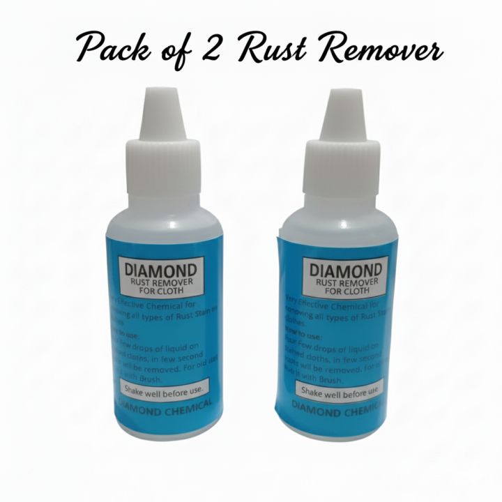[Pack of 2] Rust(Zinc) Remover | Rust(Zinc) Stain Remover | Removes ...