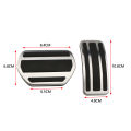 Car Pedals for Peugeot 2008 208 2014-2019 AT MT Stainless Steel Accelerator Clutch Brake Pedal Cover Accessories. 