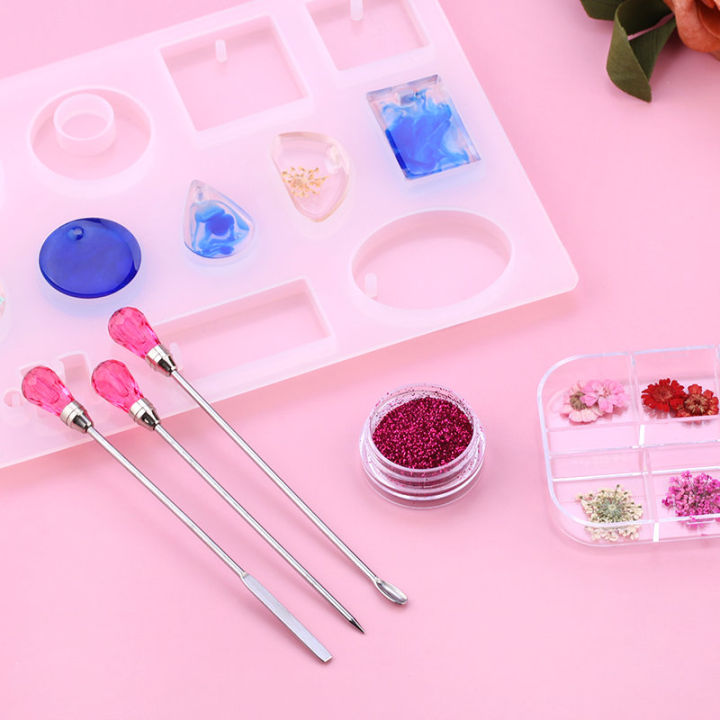 3PCS%20Poke%20Needle%20Digging%20Power%20Spoon%20Stir%20bar%20Tool%20Set%20For%20Professional%20Silicone%20UV%20Glue%20Resin%20Mold%20Epoxy%20Jewelry%20Making%20Tools%20-%20Image%205