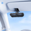 Hipacool Car Clip Fan for Sun Visor 30000mAh Rechargeable USB Fan 360° Rotate 5 Speeds Cooling Fan Ultra-thin Quiet Auto Cooler.