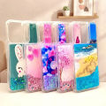 Tecno Spark 8 Back Cover Water Glitter Shiny Soft Silicon Spark 8 Case For Girls. 