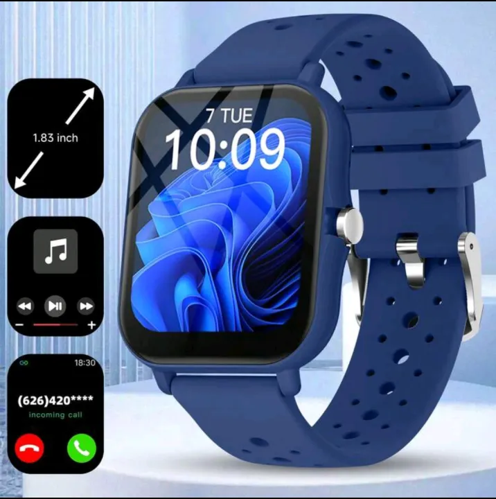 Smartwach%20%20Brand%20new%20colour%20black%20%20HD%20Screen%20Water%20proof%20Heart%20rate,%20sleep%20monitor%20100+%20%20Water%20proof,%207days%20battery%20life,%20Heart%20rate,%20sleep%20monitor%20100+%20sports%20modes%20-%20Image%202