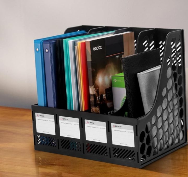 Comix%20Magazine%20File%20Book%20Holder%20Desktop%20Organizer%20Large-4%20Multi%20Colors%20-%20Image%202