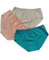 3 Pack Womens Soft Panties Seamless Fit for Ultimate Comfort Multicolour. 