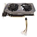 Graphics Card 128BIT GDDR5 PCI Express2.0 Double Fan Desktop PC Computer Discrete Gaming Graphics Card Double Fan Graphics Card. 