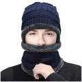 Winter Beanie Cap For Men - Beanies Knit Hat knitted Cap Thicken Hedging Cap Balaclava Skullies Fashion Warm knit Beanie for Men/Women. 