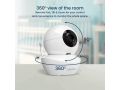 HDS2 - Video Baby Monitor with HD Cameras & Split Screen, NEW! Babysense 5" HD Split-Screen Baby Monitor, Video Baby Monitor with 2 Cameras and Audio, Night Light, 960ft Range, Two-Way Audio, 4X Zoom, Night Vision, 4000mAh Battery. 
