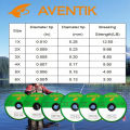 Aventik Pure Fluorocarbon Fishing Line High Quality Fly Leader  durable Sinking Invisible 50M. 