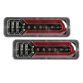 2Pcs 12V/24V Car Trailer Trucks Tail Lights Car LED Rear Tail Light Running Turn Signal Rear Lamps Lorry Bus Taillight Parts. 