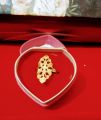 Elegant Gold Plated Finger Ring for Women with Six Months Colour Guarantee.