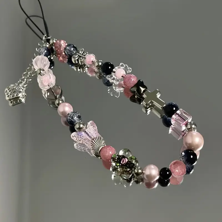Korea%20Cute%20Black%20Beaded%20Phone%20Chain%20Cross%20Butterfly%20Charm%20Lanyard%20Phone%20Chain%20For%20Accessories%20Jewelry%20Strawberry%20Pendant%20Gifts%20-%20Image%205