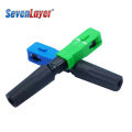 Fast Connector SC  APC UPC Embedded Fiber Optic Connector Quick Connector Cold FTTH  Single Mode  Optic Fiber Quick Cold. 