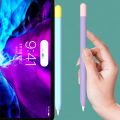 Stylus Pen Cover Silicone Case For Pencil 1 2 Color Matching Protective Case Non-slip Anti-fall for iPad Pencil 1st 2nd.