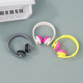 5pcs Mini Headphones Toys  DIY Sunglasses Straw Hat Scarf Jewelry Accessories Decoration. 