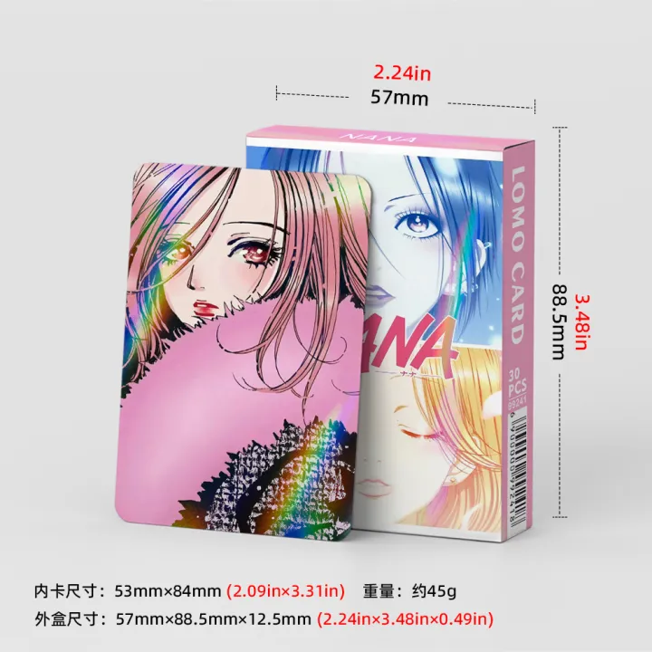 Anime%20Nana%20LOMO%20Cards%2055Pcs/Box%203inch%20Photo%20Cards%20Photocard%20Collection%20Cards%20Character%20Laser%20Photo%20Card%20Fans%20%20Cosplay%20Props%20-%20Image%205