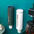 Wall mounted/desktop models Plastic Paper Cup Dispenser Household Disposable Cup Storage Rack Coffee cup & Tea Cup Storage Rack.