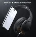 DOQAUS LIFE 4 Bluetooth Headphones Over Ear, Bluetooth 5.3 Wireless Headphones, 52H Playtime, 3 EQ Modes, HiFi Stereo He. 