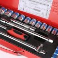 HEAVY DUTY SOCKET SET (24 PCS). 