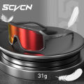 SCVCN Men bicycle Cycling Sunglasses Woman MTB road bike Driving Goggles Outdoor Sports running Glasses UV400 Hiking Eyewear.