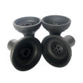 Diameter 8cm  Single or 7 Holes Black Silicone Bowl Shisha Hookah Nargile Sheesha Narguile Chicha Hookah Accessories. 