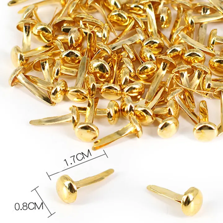 100/200/500Pcs%20Metal%20Brads%20Pin%20Fasteners%20Gold%20Mini%20Split%20Pins%20for%20Paper%20Crafts%20Art%20Decorative%20Scrapbooking%20School%20Projects%20-%20Image%204