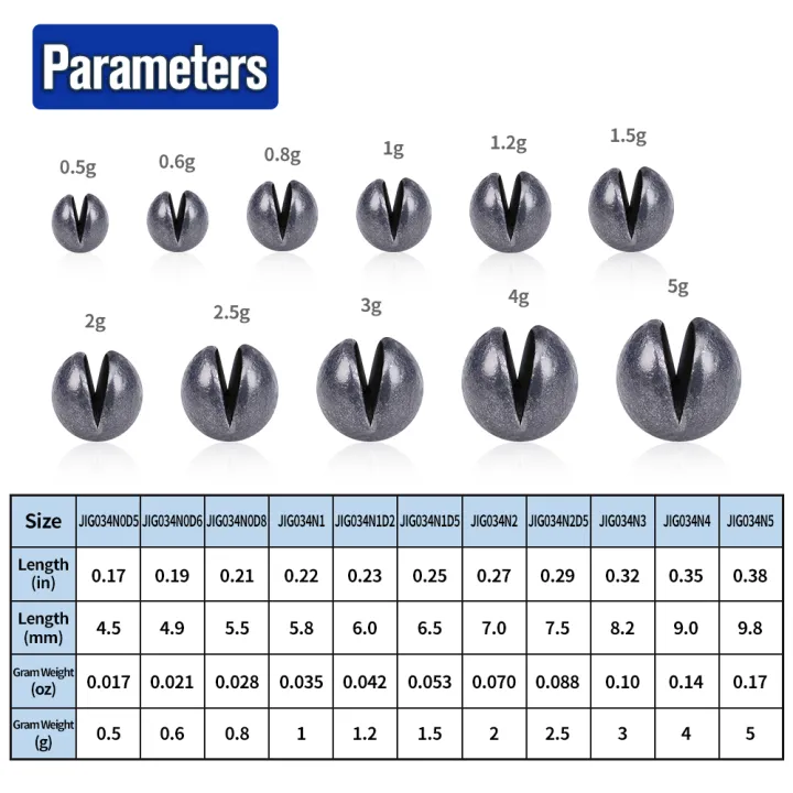 PROBEROS%20100pcs%200.5g-5g%20Adjustable%20Split%20Shot%20Sinkers%20Fishing%20Weights%20Bass%20Catfish%20Tackle%20Accessories%20Saltwater%20Freshwater%20Pesca%20-%20Image%202