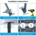 Suitable For Starlink Gen 3 Kit Bracket, Starlink Internet Long Wall Mounting Bracket, Starlink Gen 3 Pipe Adapter..