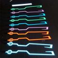 Helmet Strip EL Sticker Led Helmet Light Strip Motorcycle Helmet Light Night Riding Accessory Waterproof LED Cold Light Amagi.