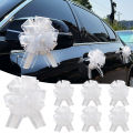 10Pcs Big Wedding Pull Bow Ribbons Flower Car Chairs Decoration Christmas  Wrap Packing Birthday Party Supplies Home Crafts. 