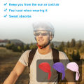 Uxcell Handkerchief Head Man Hat Cycling Running Sport Hat Sweat Wicking Cap for Dew Rag Breathable Cooling Helmet Liner Bandana.