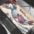 90x40cm Mouse Pad Gamer Large Computer Notebook Pc Mousepad xxl Carpet Gaming Accessories P-Pokemons G-Gengar Keyboard Desk Mat. 