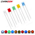 100Pcs 2x3x4 mm Square LED Diode White Red Green Blue Yellow Orange 2x3x4mm Rectangular Clear Diffused Lights Emitting DIY Lamp. 