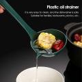 Plastic Oil Separator Spoon Fat Separator Ladle Grease Filter Spoon Kitchen Colander Filtering Grease Spoon Professional Cooking Spoon Oil Soup Separator. 