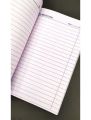 Thickest Rough Register Single Line Notebook. 