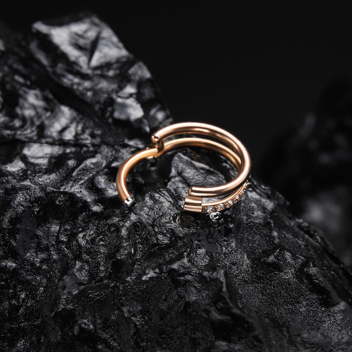 G23%2016G%20Titanium%20CZ%20Row%20Conch%20Nose%20Ring%20Cartilage%20Hoop%20Daith%20Tragus%20Helix%20Lobe%20Earring%20Hinged%20Segment%20Clicker%20Piercing%20Jewelry%20-%20Image%204