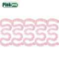 78.7inch Pink Tinsel Garland Shiny Metallic Glitter Party Decoration for Christmas Valentine Wedding Birthday Holiday Home Decor. 
