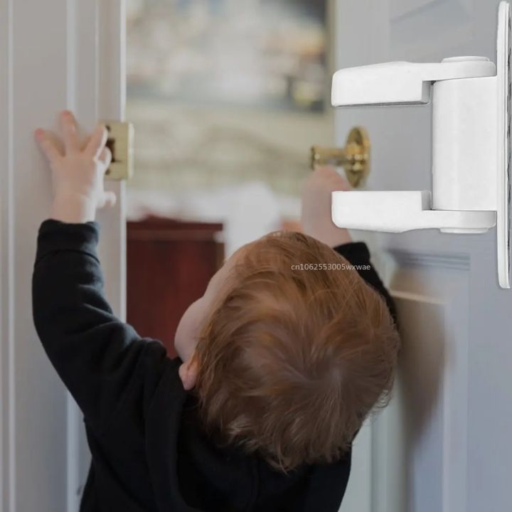 Universal%20Door%20Lever%20Lock%20Child%20Baby%20Safety%20Lock%20Rotation%20Proof%20Professional%20Door%20Adhesive%20Security%20Latch%20Multi-functional%20-%20Image%202
