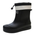 Lady Summer Rain Boots Fashion Non-slip Upgrade Waterproof Rain Boots Women Camping Outdoor Hiking School Rainy Days. 