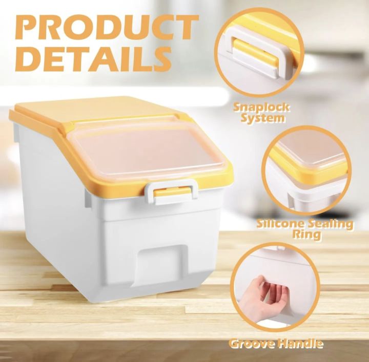 10%20kg%20Rice%20Storage%20Container%20with%20Measuring%20Cup%2027.6%20lb%20Flour%20Storage%20Container%20with%20Wheels%20Pet%20Food%20Storage%20Container%20Dog%20Birds%20Cat%20Food%20Bin%20Rice%20Container%20Set%20for%20Dry%20Food,%20Sugar,%20Cereal%20-%20Image%203