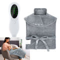 Electric Heating Pad Home Office Use Winter Thermal Blanket Warmer Electro Sheet Pad for Shoulder Neck Sofa Bed Heated Shawl. 